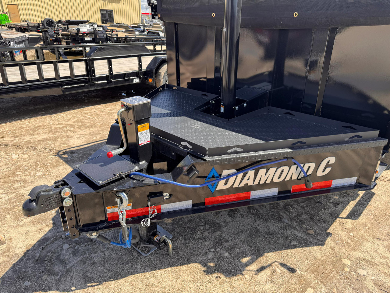 Diamond C 2026 LPT207 82"x14' Telescopic Dump Trailer | Tandem Axle 14.9K