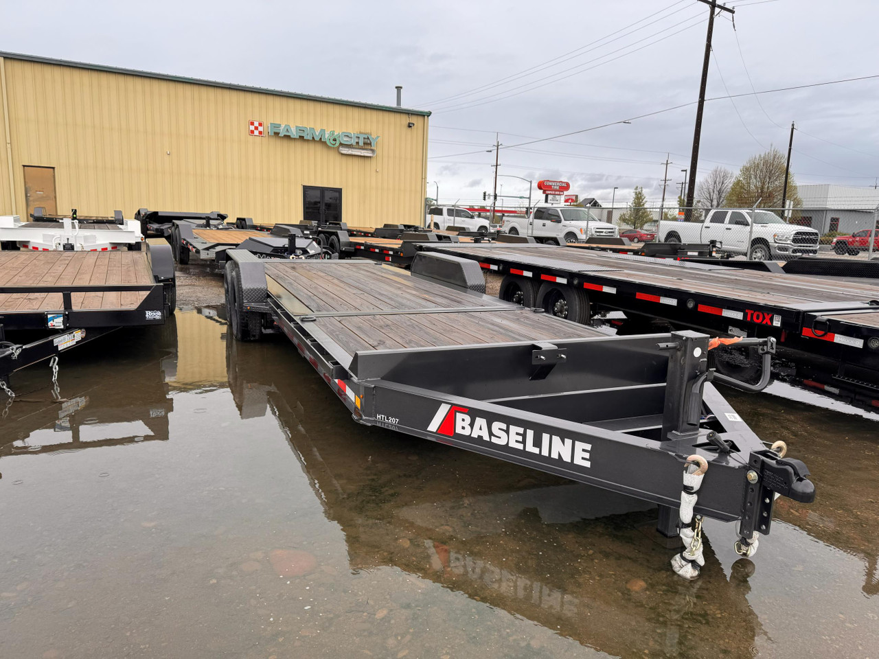 Diamond C 2025 Baseline HTL207 82"x22' Gravity Tilt Trailer | Tandem Axle 14K