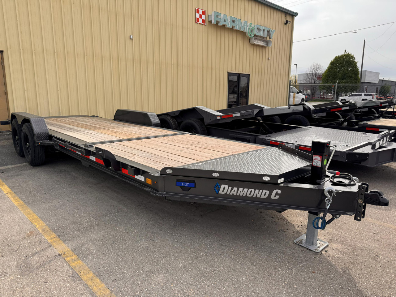 Diamond C 2025 HDT207 82"x22' Equipment Tilt Trailer | Tandem Axle 14.9K