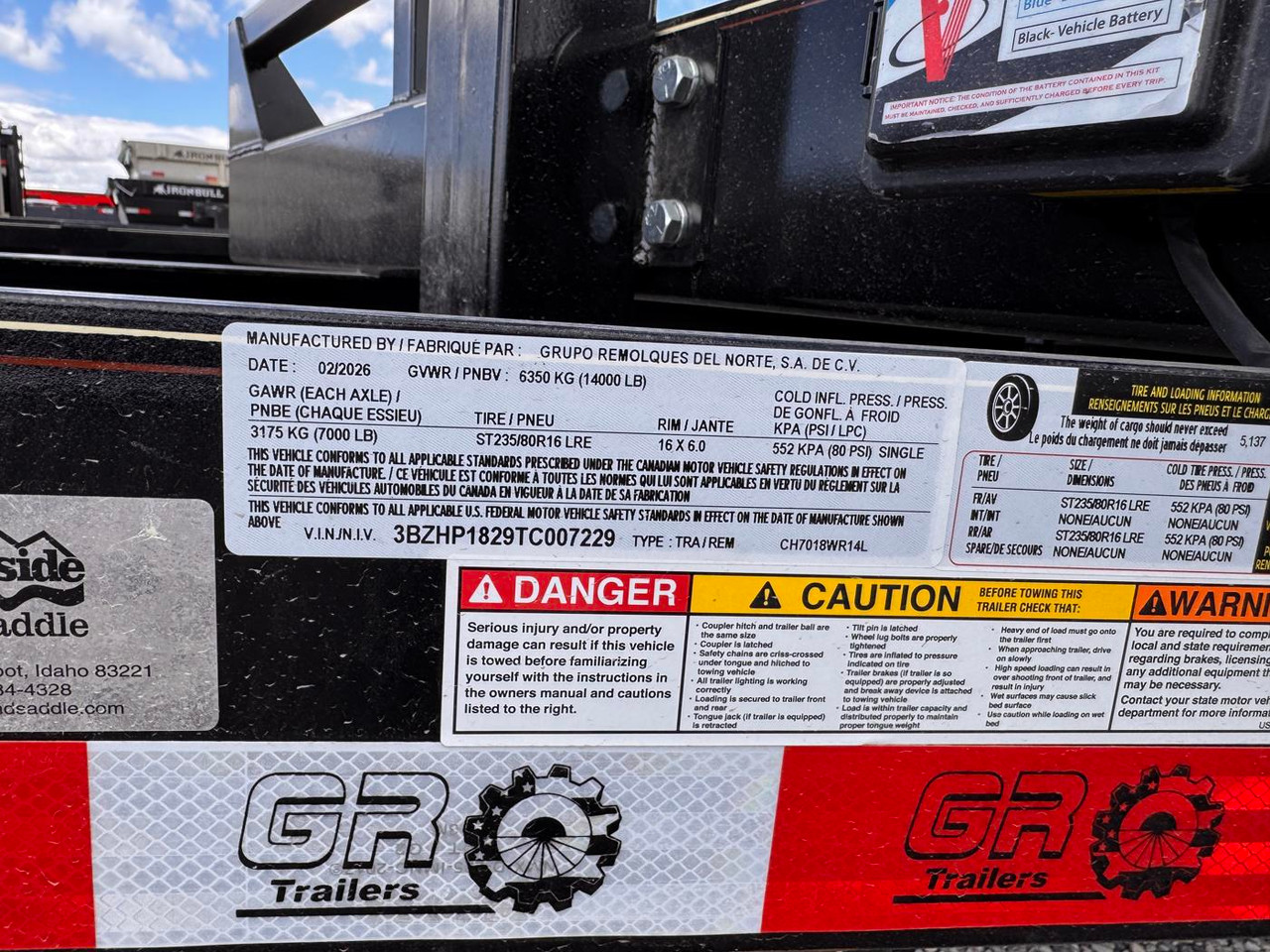 GR 2026 82"x18' CAR HAULERS Trailer | Tandem Axle 14K