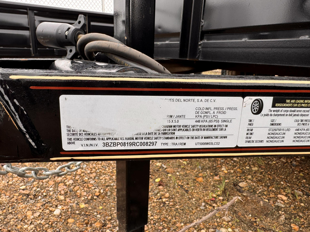 GR 2024 60"x8' Landscape Utility Trailer | Single Axle