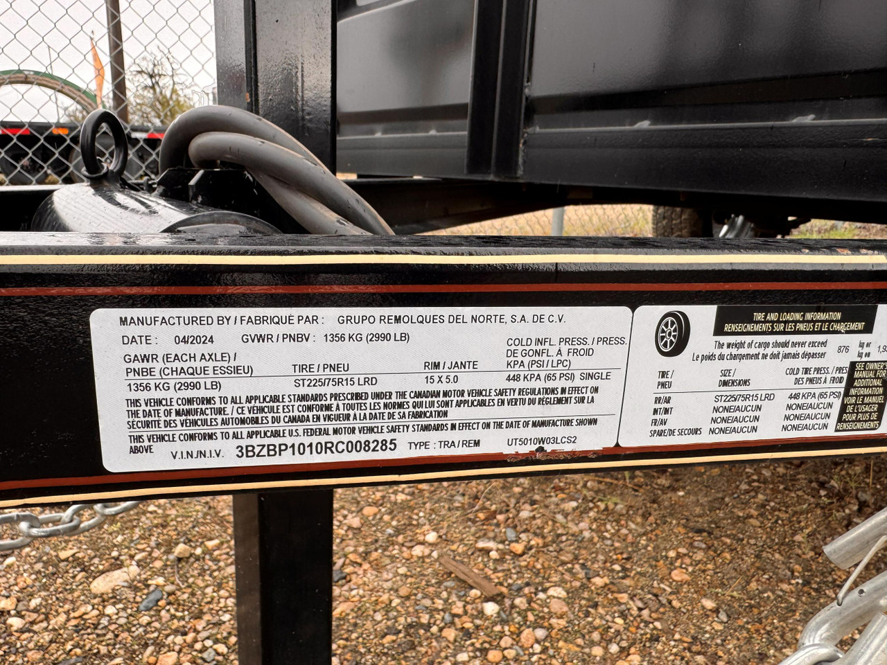 GR 2024 60"x10' Landscape Utility Trailer | Single Axle