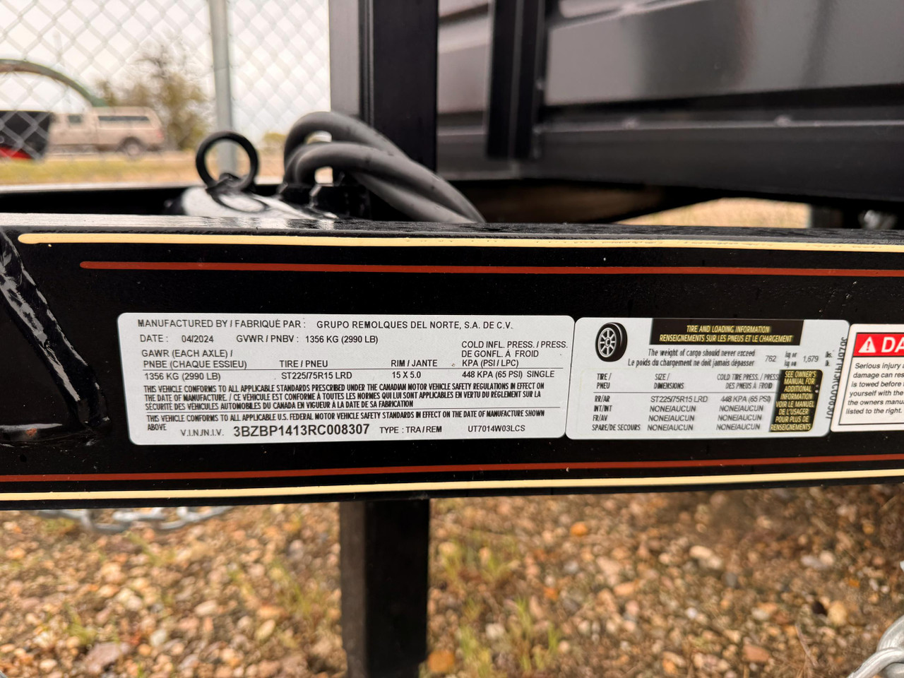 GR 2024 82"x14' Landscape Utility Trailer | Single Axle