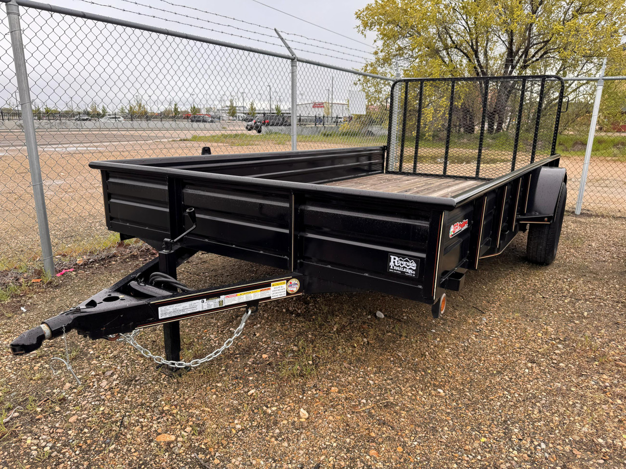 GR 2024 82"x14' Landscape Utility Trailer | Single Axle