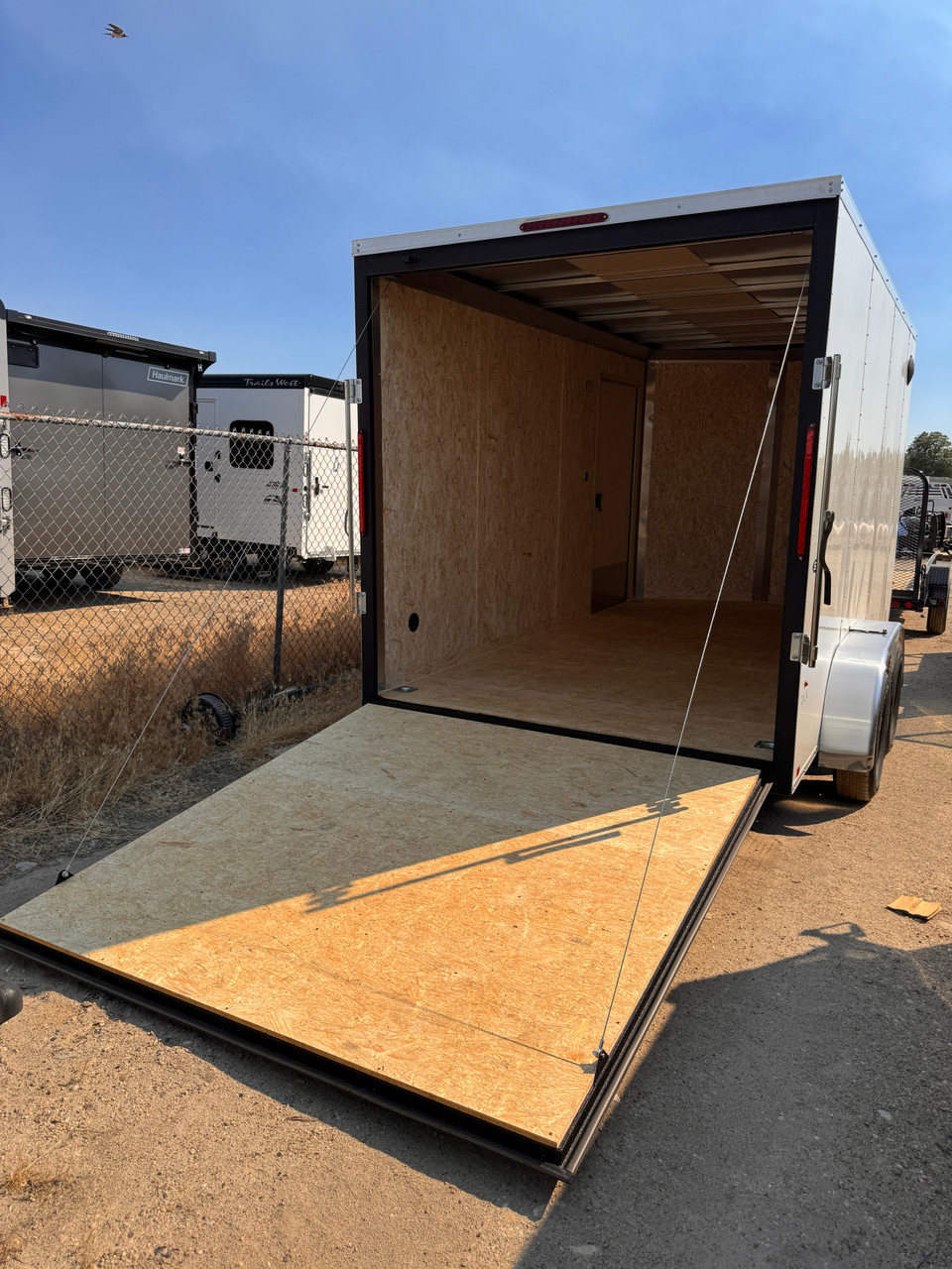 Look Trailers 2026 ST DLX 84"X14' V-Nose Cargo Trailer | Tandem Axle Axle 7K