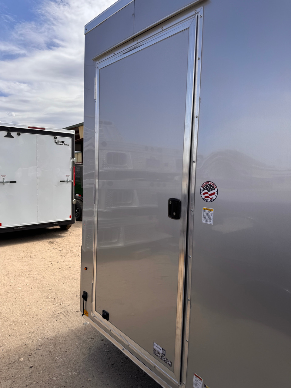 Look 2026 ST DLX 84"x14' V-Nose Cargo Trailer | Tandem Axle 7K