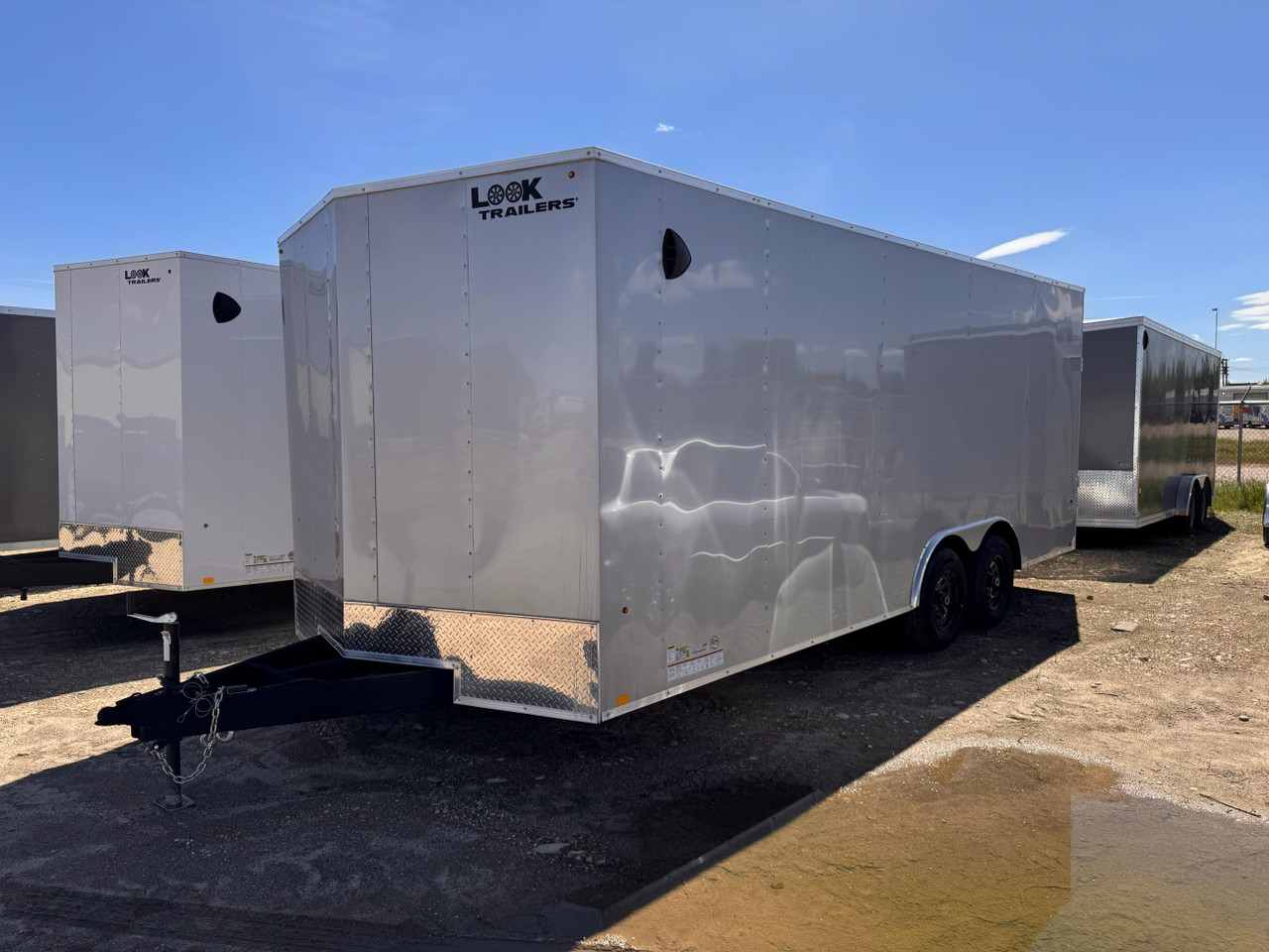 Look 2025 ST DLX 102"x20' V-Nose Cargo Trailer | Tandem Axle 10K