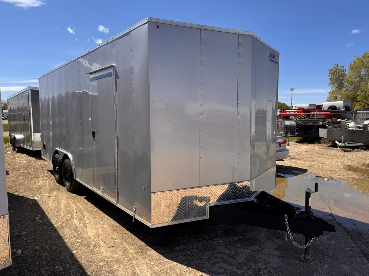 Look 2025 ST DLX 102"x20' V-Nose Cargo Trailer | Tandem Axle 10K