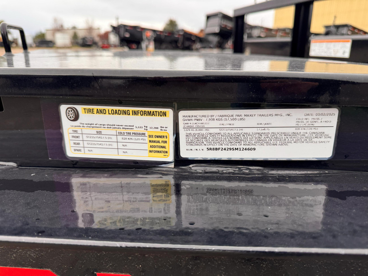 Maxx-D 2025 T0X 102"x24' Power Tilt Deckover | Tandem Axle 17.5K