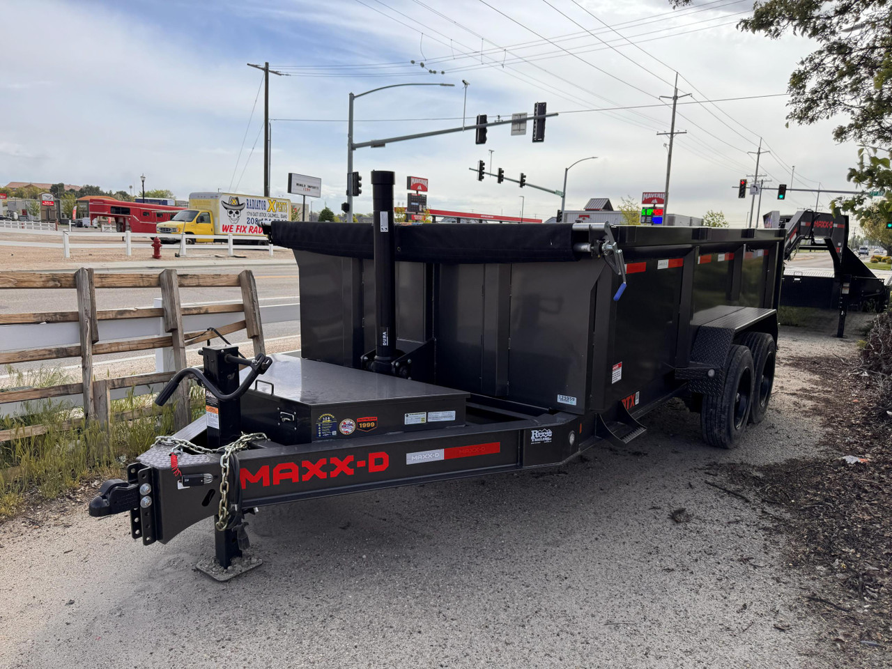 Maxx-D 2025 DTX 83"x14' Telescopic Dump Trailer | Tandem Axle 16K