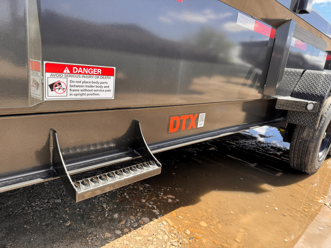 Maxx-D 2025 DTX 83"x16' Telescopic Dump Trailer | Tandem Axle 16K