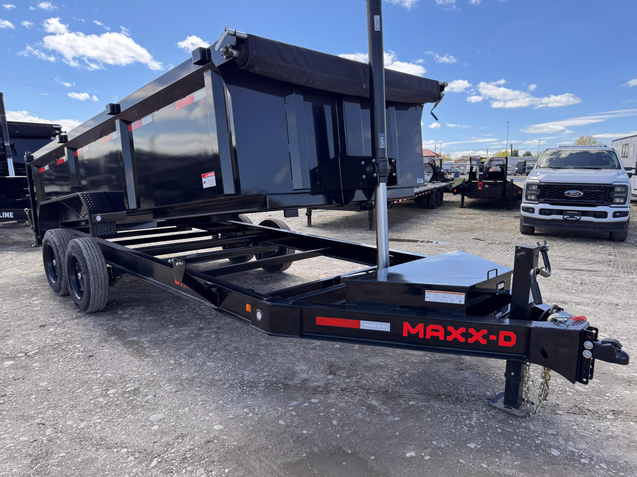 Maxx-D 2025 DTX 83"x16' Telescopic Dump Trailer | Tandem Axle 16K