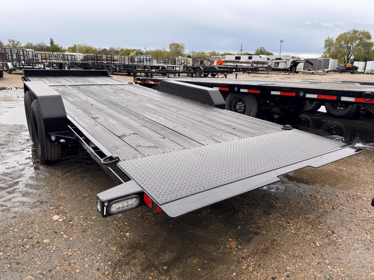 Maxx-D Trailers 2024 G6X 83"X22' Gravity Tilt Trailer | Tandem Axle Axle 14K