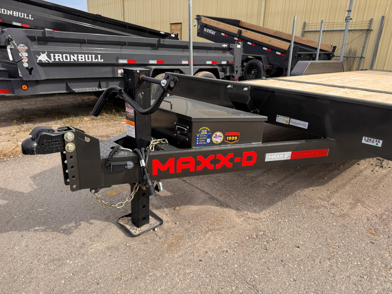 Maxx-D 2026 G6B 83"x22' Low Profile Gravity Tilt Trailer | Tandem Axle 14K