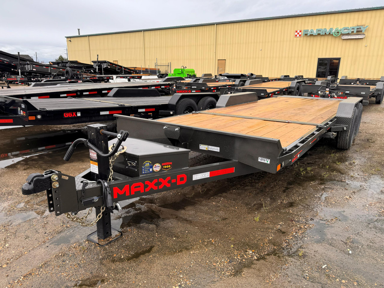 Maxx-D 2026 G6B 83"x22' Low Profile Gravity Tilt Trailer | Tandem Axle 14K