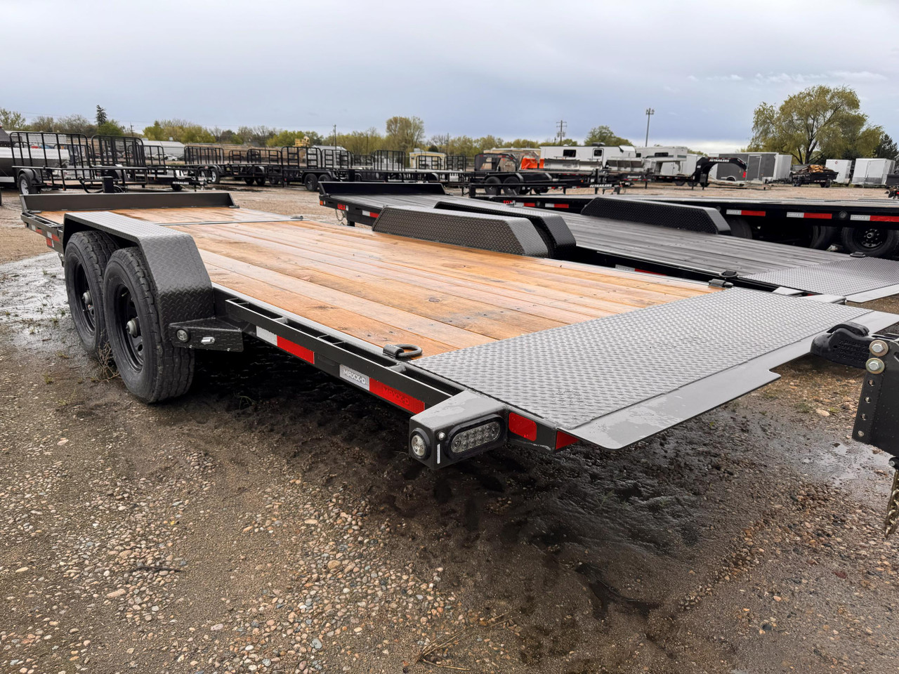 Maxx-D 2026 G6B 83"x22' Low Profile Gravity Tilt Trailer | Tandem Axle 14K