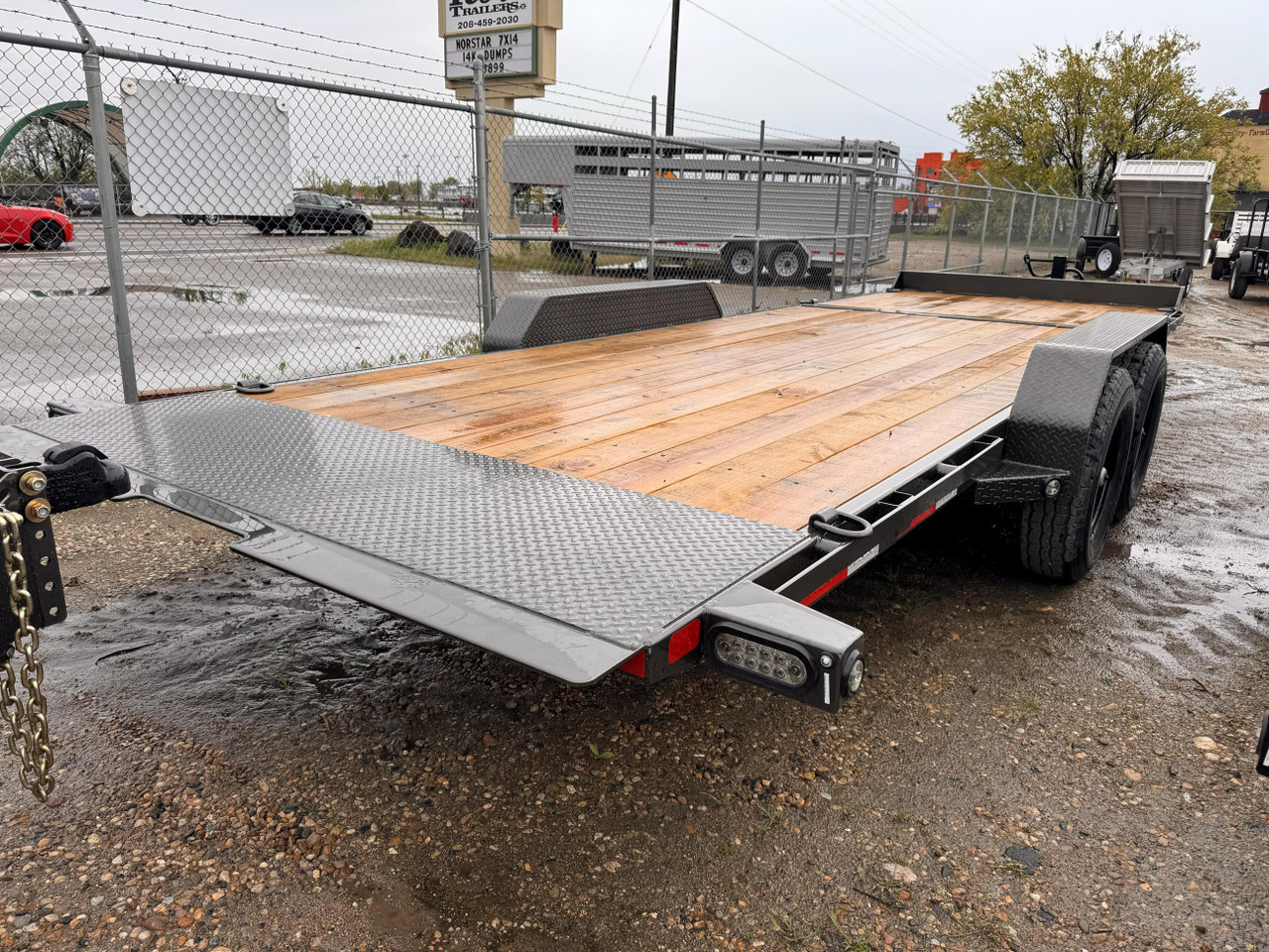 Maxx-D 2026 G6B 83"x22' Low Profile Gravity Tilt Trailer | Tandem Axle 14K