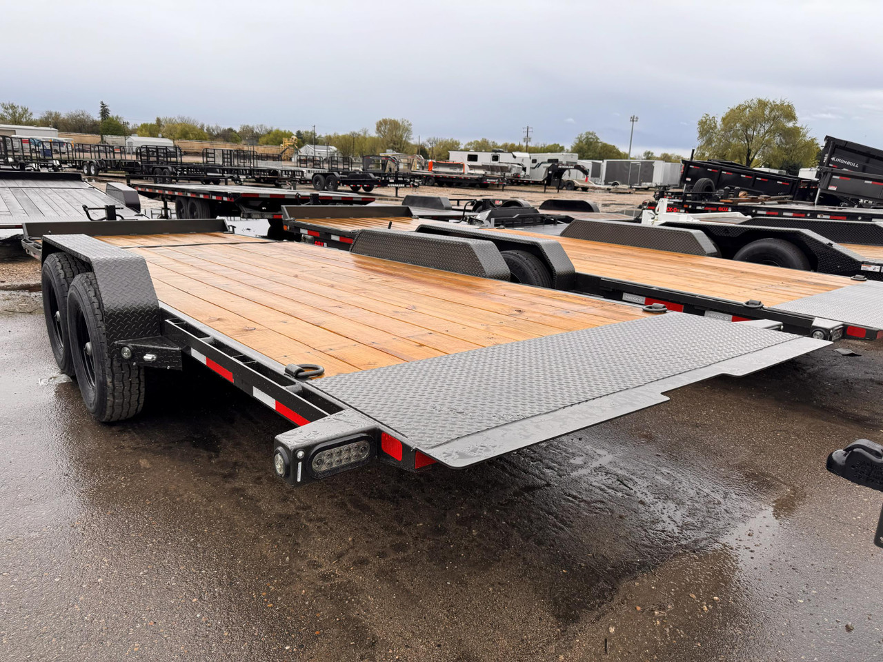 Maxx-D 2026 G6B 83"x22' Low Profile Gravity Tilt Trailer | Tandem Axle 14K