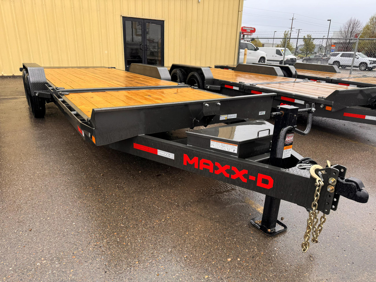 Maxx-D 2026 G8B 83"x22' Low Profile Gravity Tilt Trailer | Tandem Axle 16K