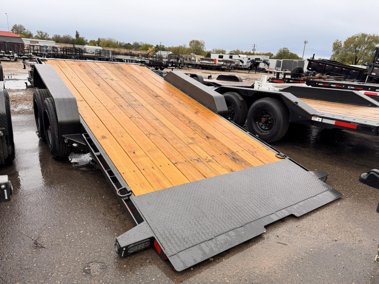 Maxx-D 2026 G8B 83"x22' Low Profile Gravity Tilt Trailer | Tandem Axle 16K