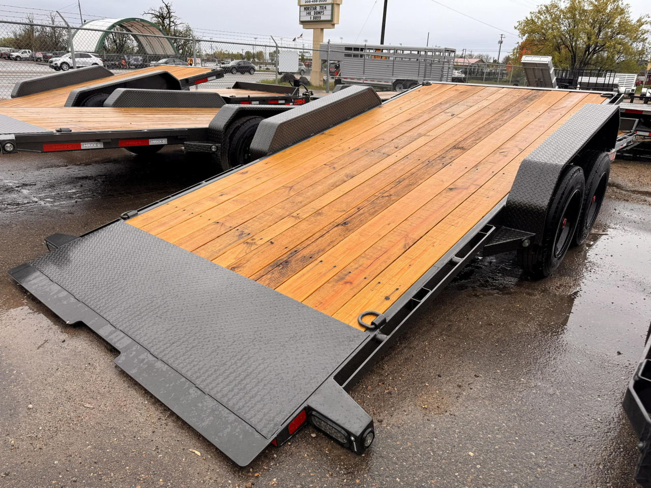 Maxx-D 2026 G8B 83"x22' Low Profile Gravity Tilt Trailer | Tandem Axle 16K