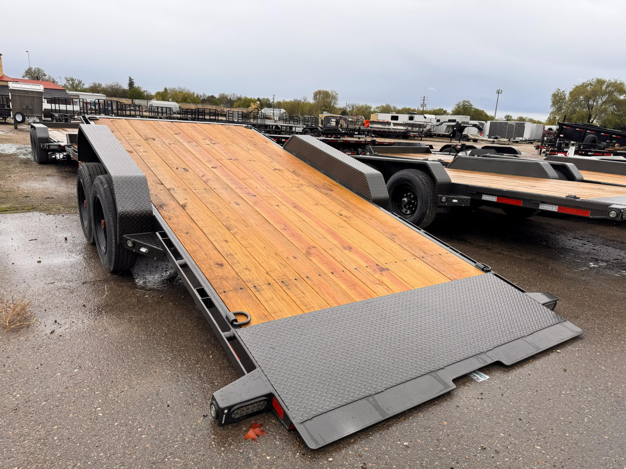 Maxx-D 2026 G8B 83"x22' Low Profile Gravity Tilt Trailer | Tandem Axle 16K