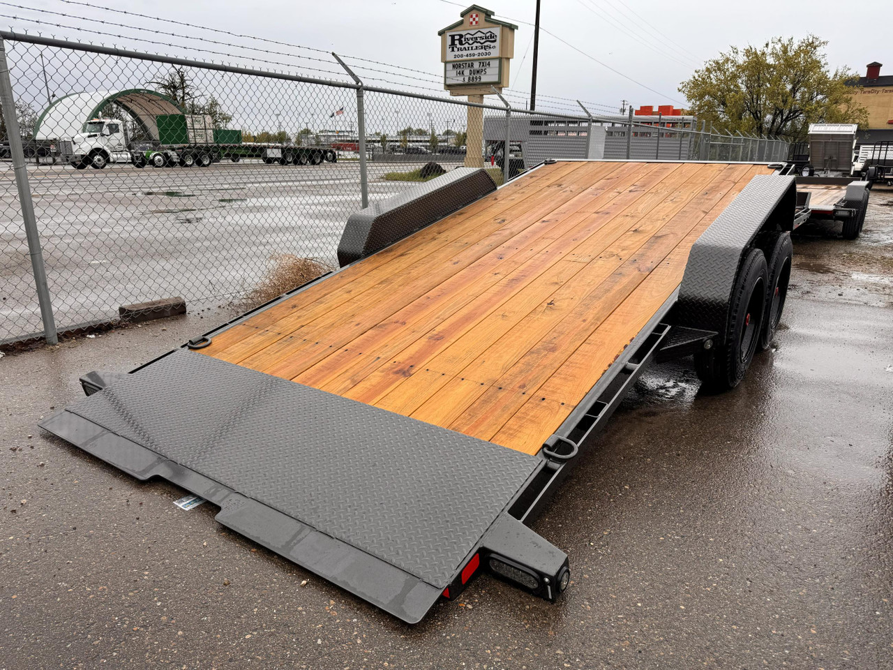 Maxx-D 2026 G8B 83"x22' Low Profile Gravity Tilt Trailer | Tandem Axle 16K