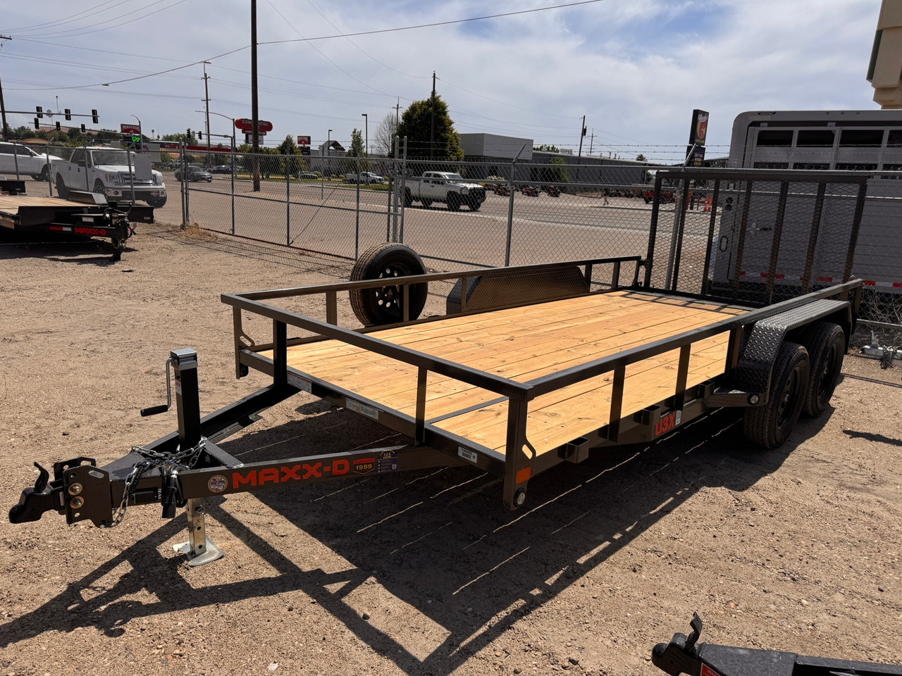 Maxx-D 2027 84"x16' Utility Trailer | Tandem Axle