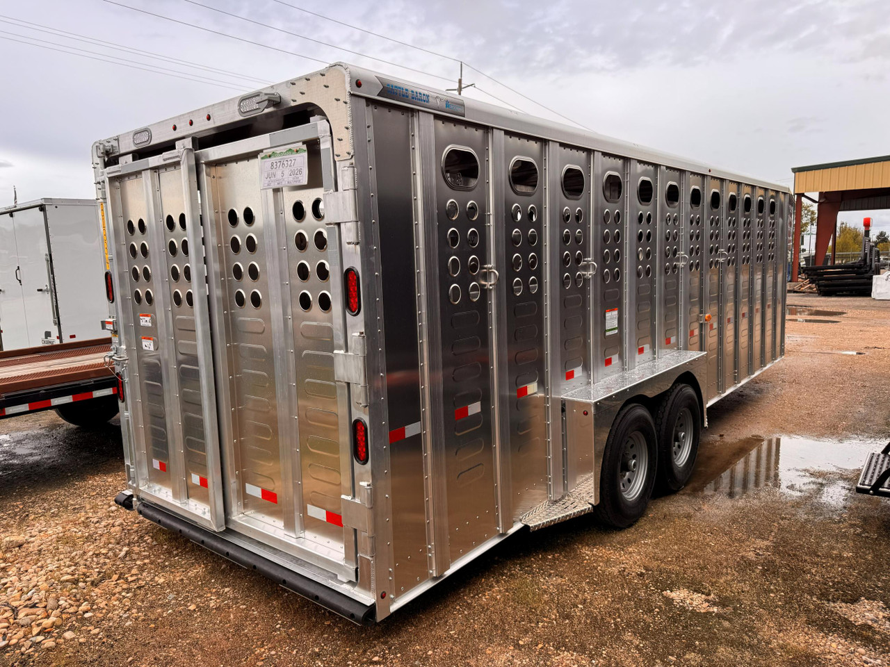 Merritt 2027 84"x24' Stock Trailer | Tandem Axle 15K
