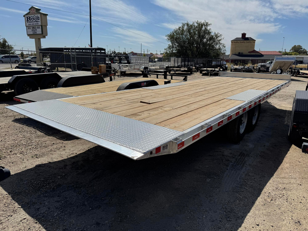 Nordtek Trailers 2026 102"X24' Deckover Power Tilt Trailer | Tandem Axle 14K, Full Powered Tilt