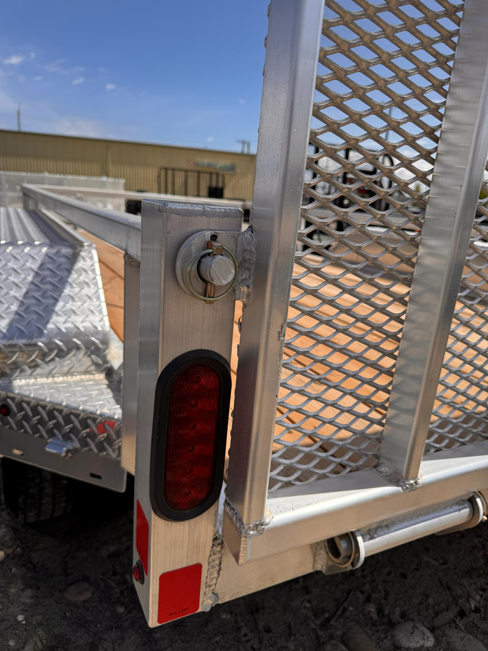 Nordtek 2025 72"x12' Utility Trailer | Tandem Axle 7K, Wood Deck, Brakes Both Axles, Bi-Fold Gate