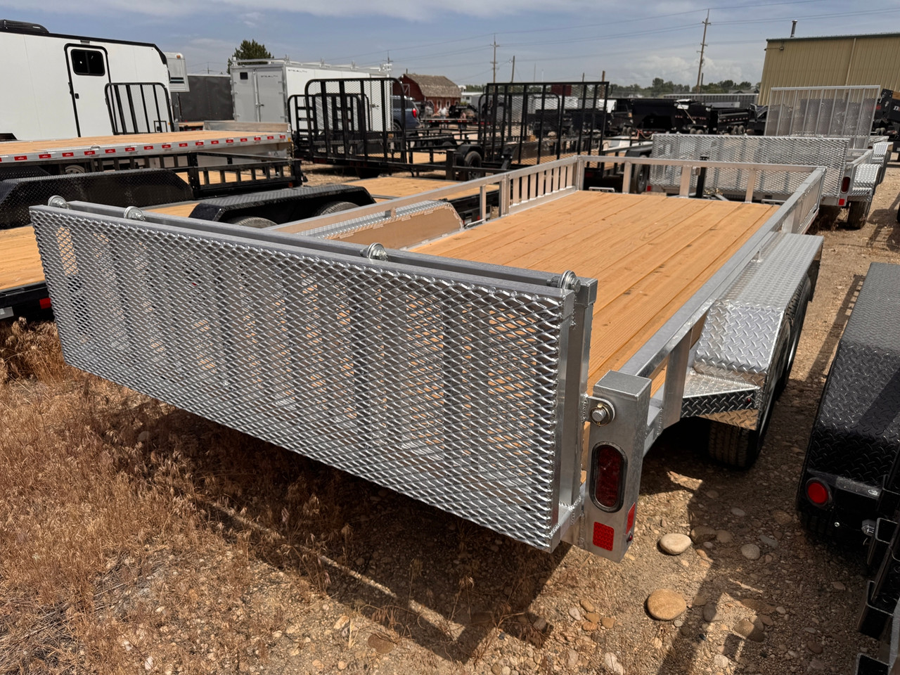 Nordtek 2026 82"x16' Utility Trailer | Tandem Axle 7K