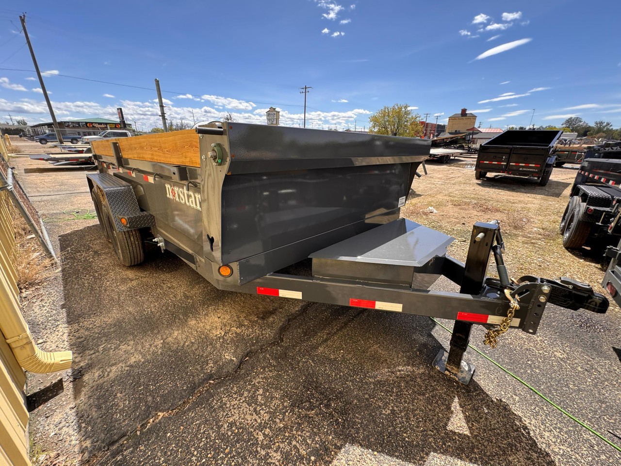 Norstar 2026 DCB 83"x14' Scissor Dump Trailer | Tandem Axle 14K