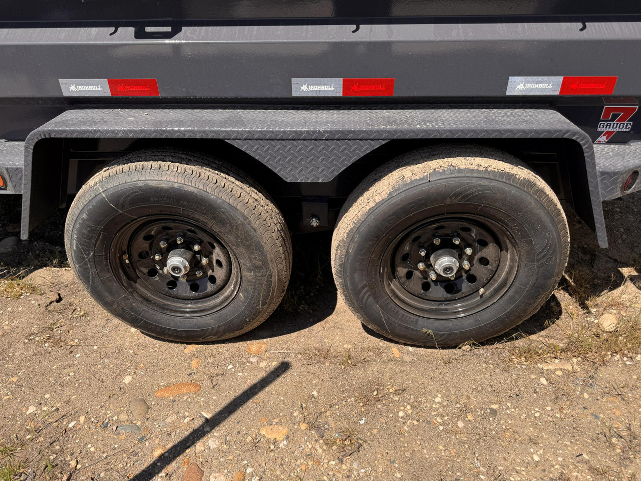 Iron Bull 2026 DWB 83"x14' Scissor Dump Trailer | Tandem Axle 14K