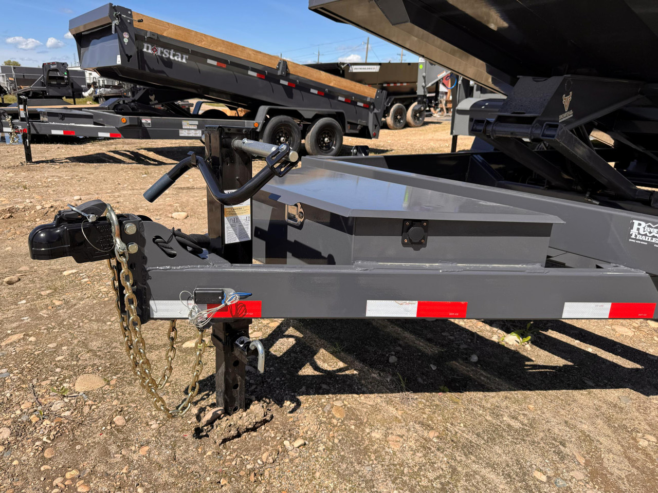 Norstar 2026 DCB 83"x16' Scissor Dump Trailer | Tandem Axle 14K