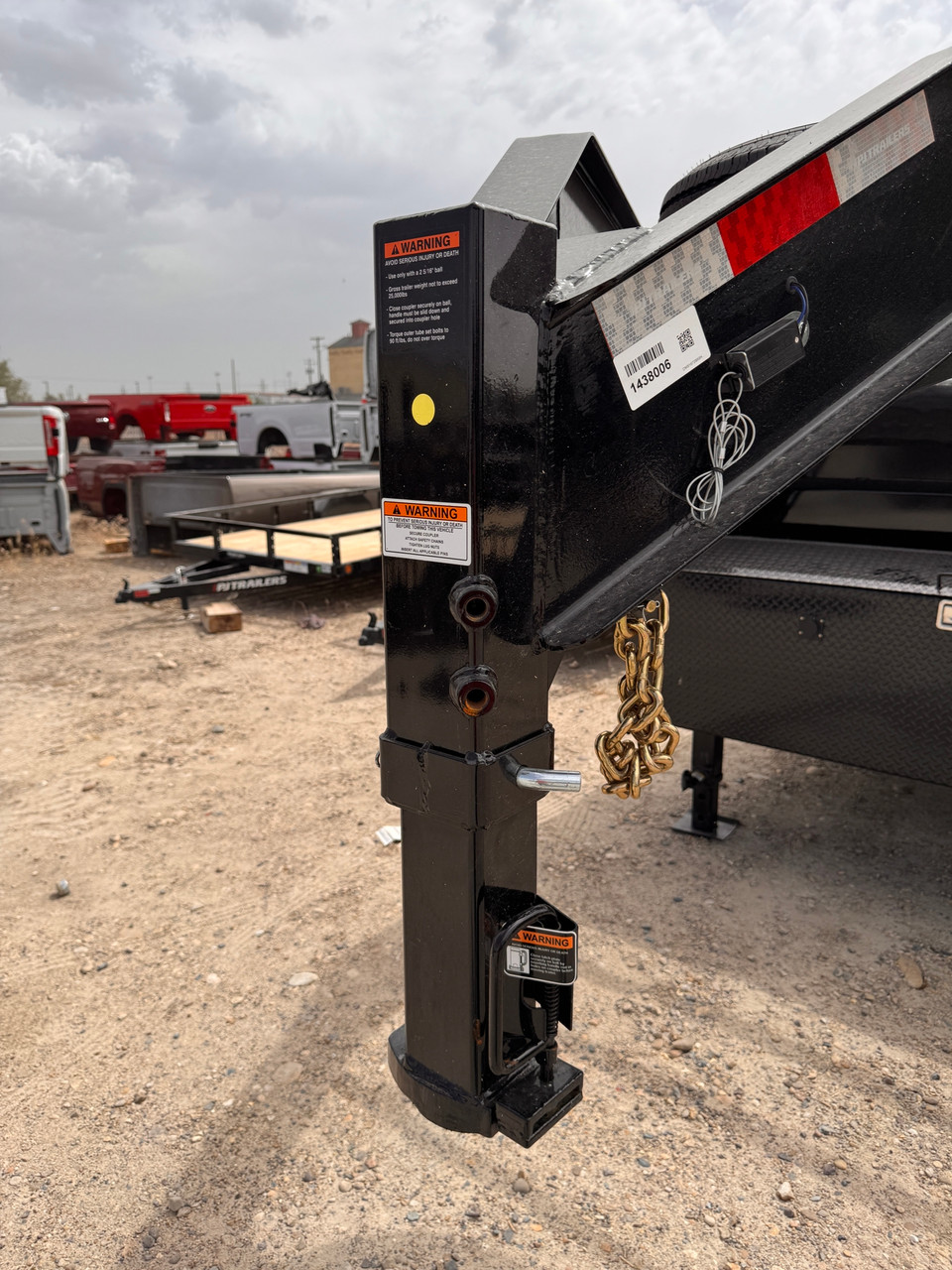 P.J. 2027 DM 83"x16' Scissor Dump Trailer | Tandem Axle 14K