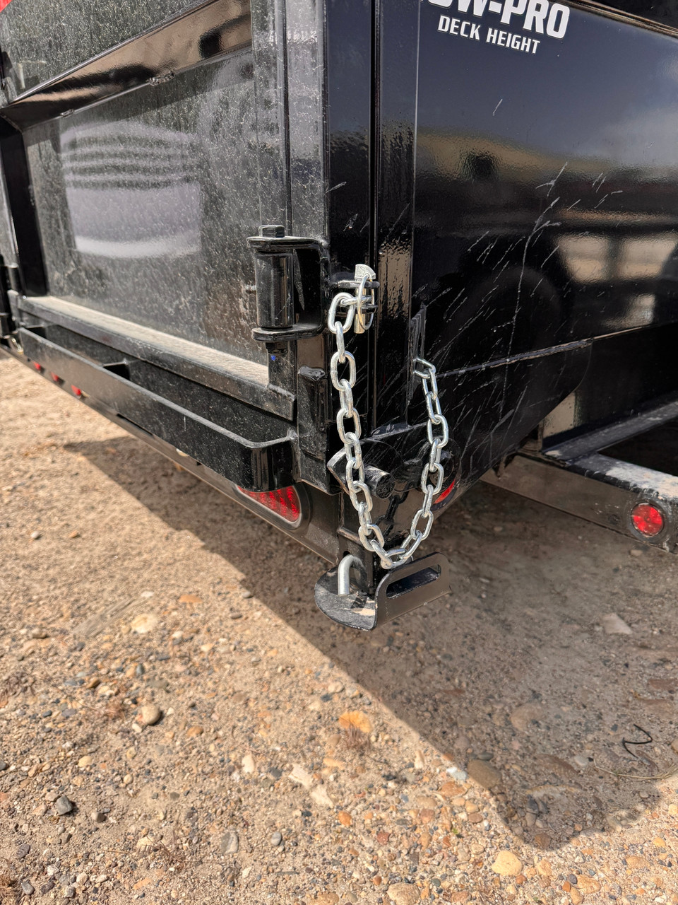 P.J. 2027 DM 83"x16' Scissor Dump Trailer | Tandem Axle 14K