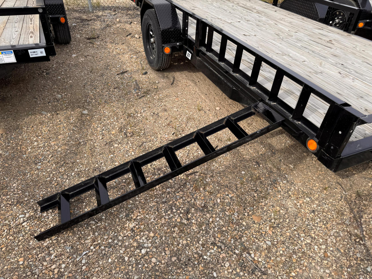 P.J. 2025 U7 77"x14' Utility Trailer | Single Axle