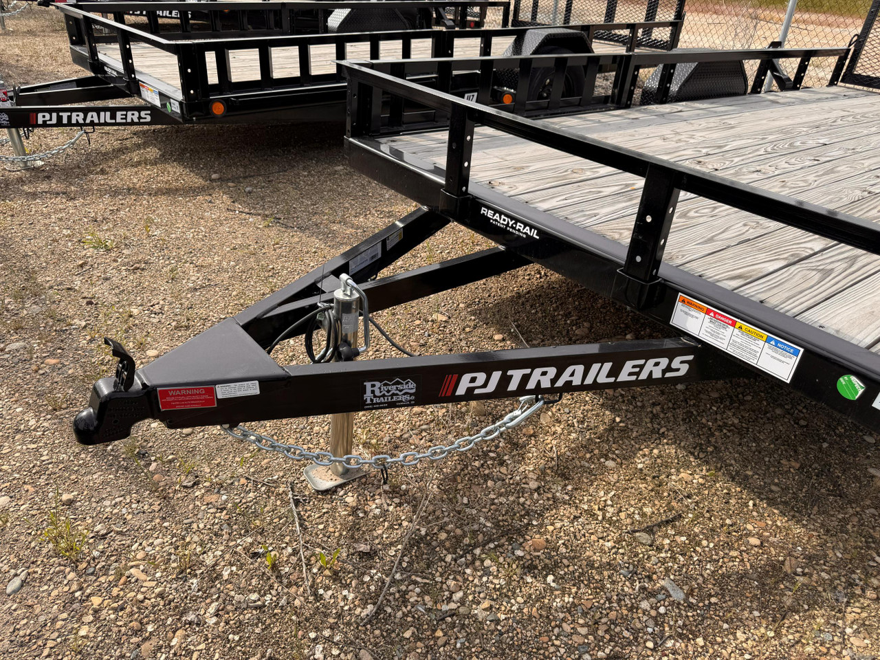 P.J. 2025 U7 77"x14' Utility Trailer | Single Axle