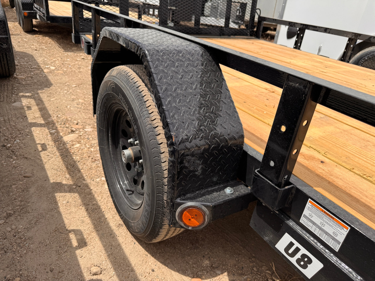 P.J. 2027 U8 83"x14' Utility Trailer | Single Axle