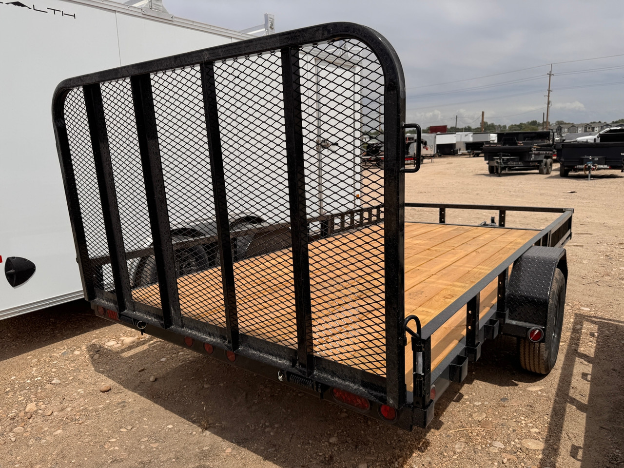P.J. 2027 U8 83"x14' Utility Trailer | Single Axle