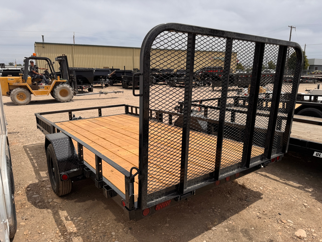 P.J. 2027 U8 83"x14' Utility Trailer | Single Axle