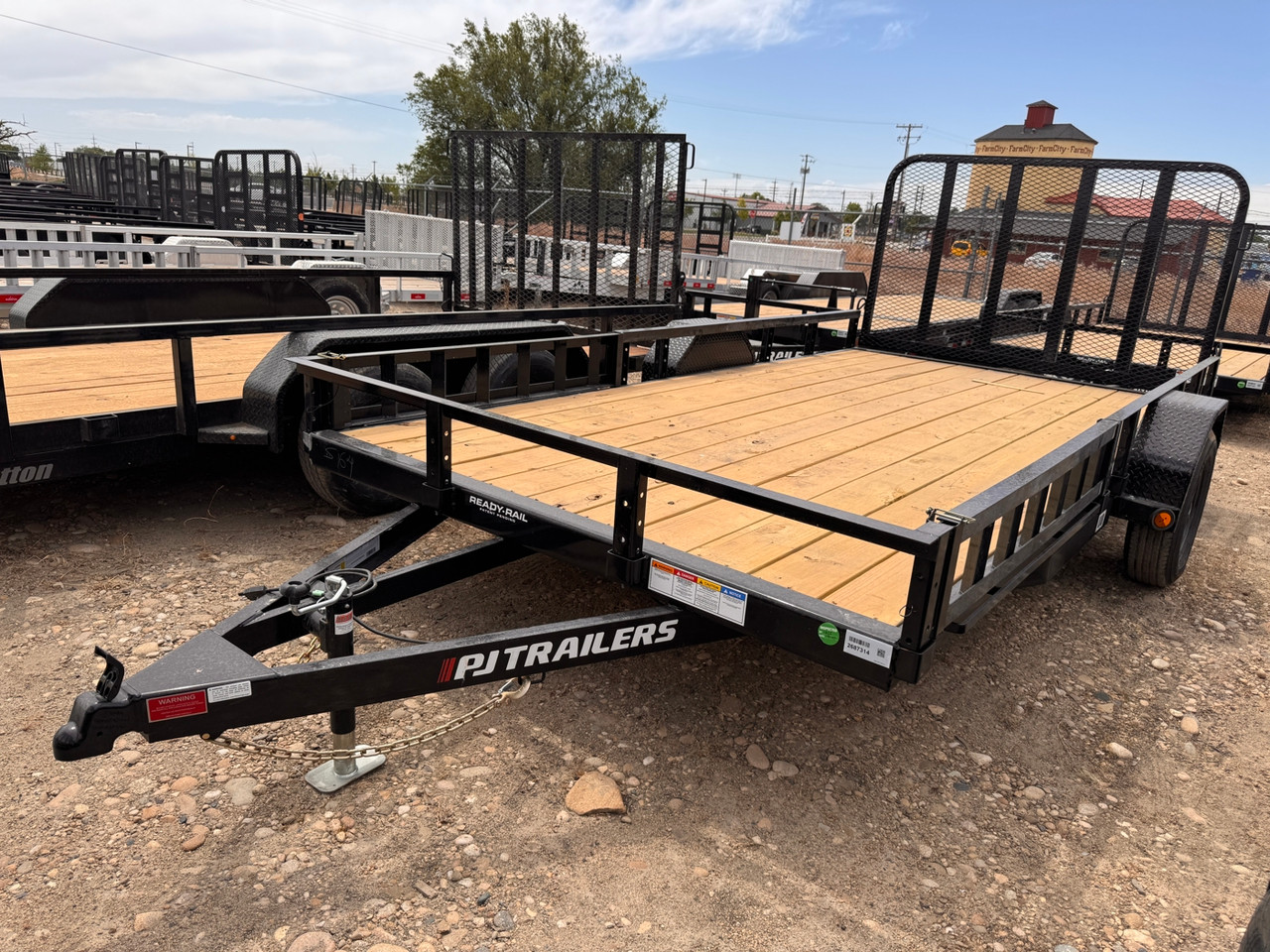 P.J. 2027 U8 83"x14' Utility Trailer | Single Axle
