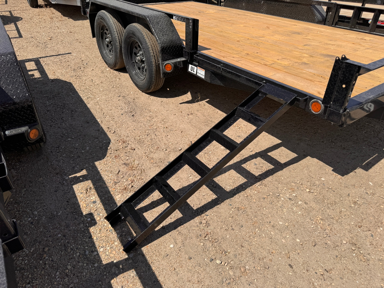 P.J. 2027 UL 83"x14' Utility Trailer | Tandem Axle