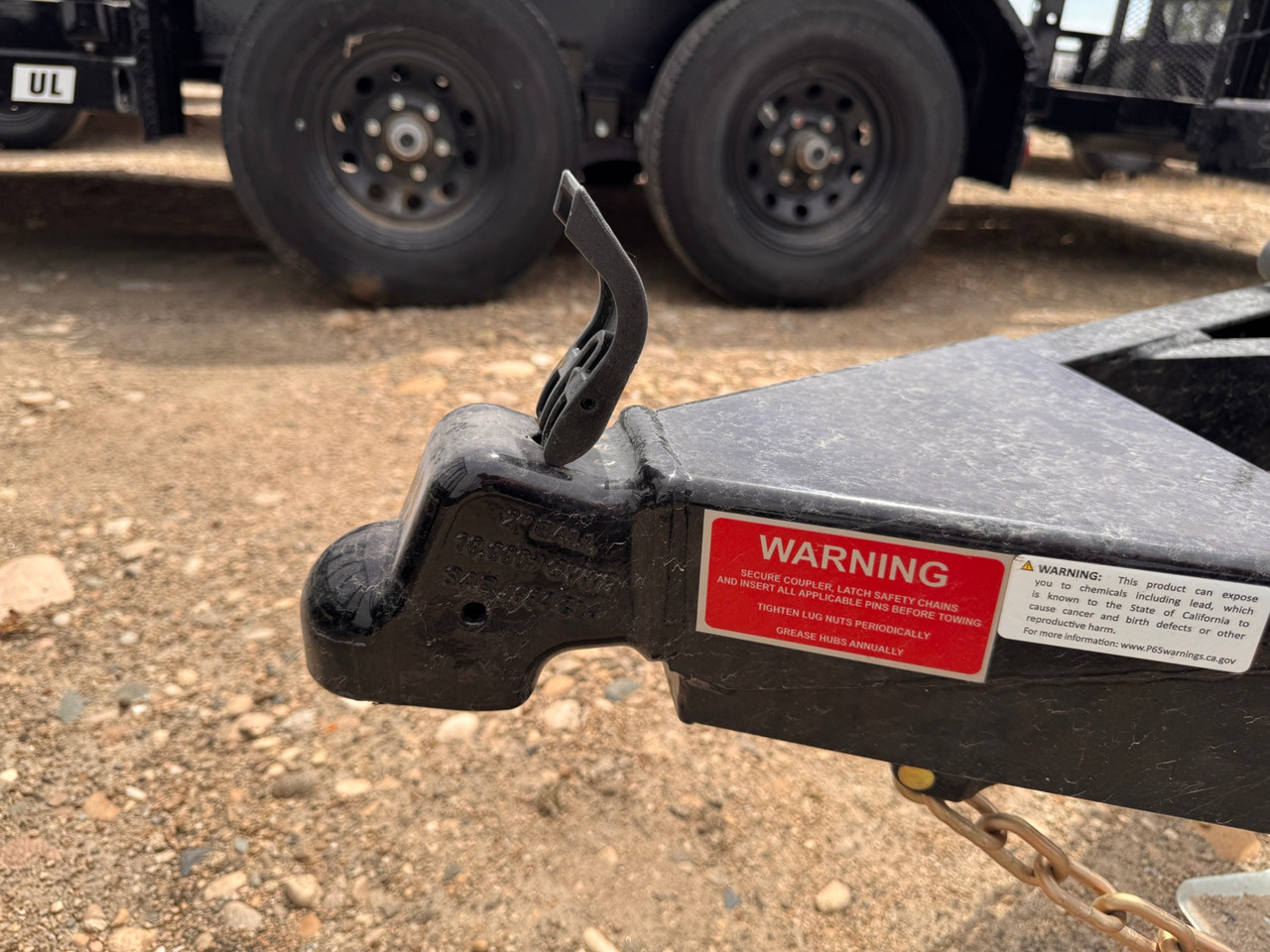 P.J. 2027 UL 83"x14' Utility Trailer | Tandem Axle