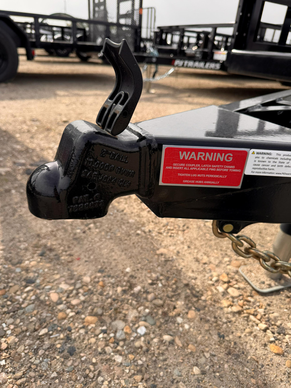 P.J. 2025 UL 83"x20' Utility Trailer | Tandem Axle 7K