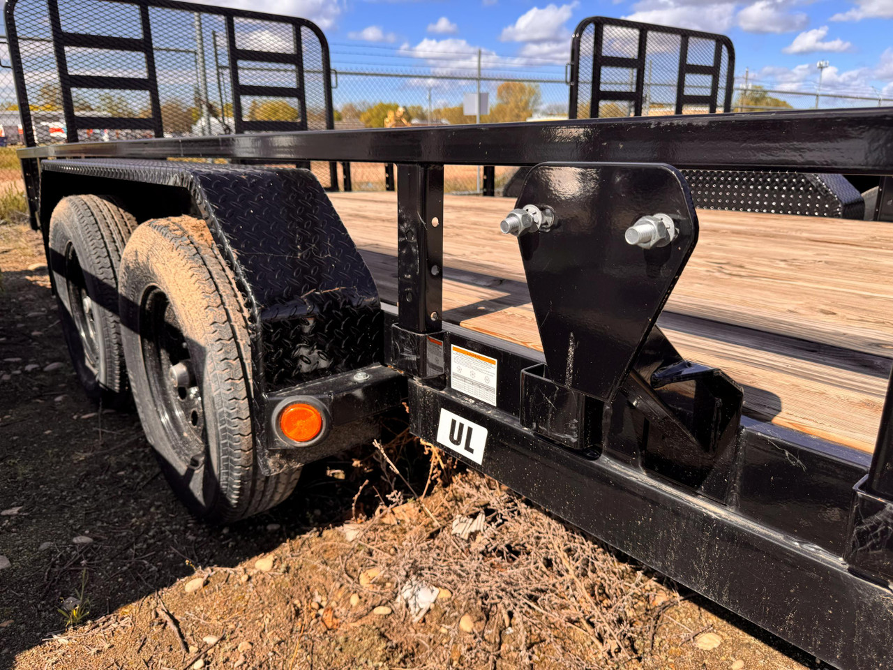 P.J. 2025 UL 83"x22' Utility Trailer | Tandem Axle 7K
