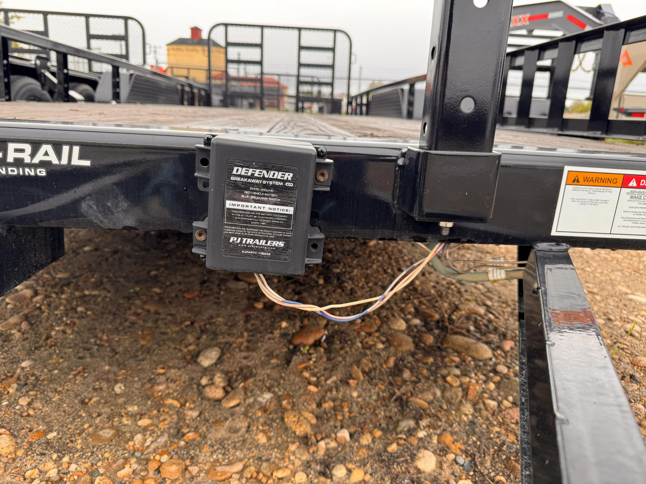P.J. 2025 UL 83"x22' Utility Trailer | Tandem Axle 10K