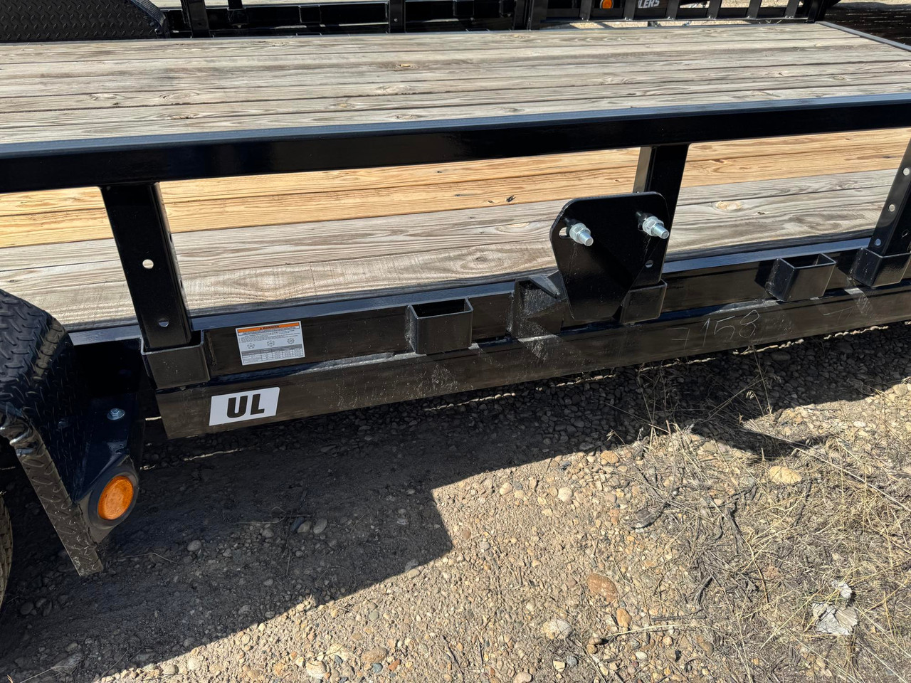 P.J. Trailers 2025 UL 83"X22' Utility Trailer | Tandem Axle 9.899K, HD Ramp Gate, Fenders, Square Tube Rails, 12" OC Crossmembers, Dovetail