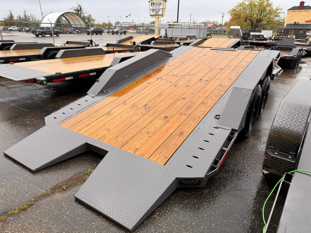 Raw Maxx 2026 GTX 102"x22' Gravity Tilt Trailer | Tandem Axle 16K